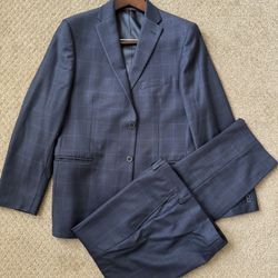 Michael Kors Big Boys Navy Suit Set