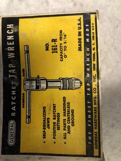 General Ratchet Tap Wrench