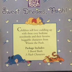 Winnie The Pooh Books And Matching Plushie 