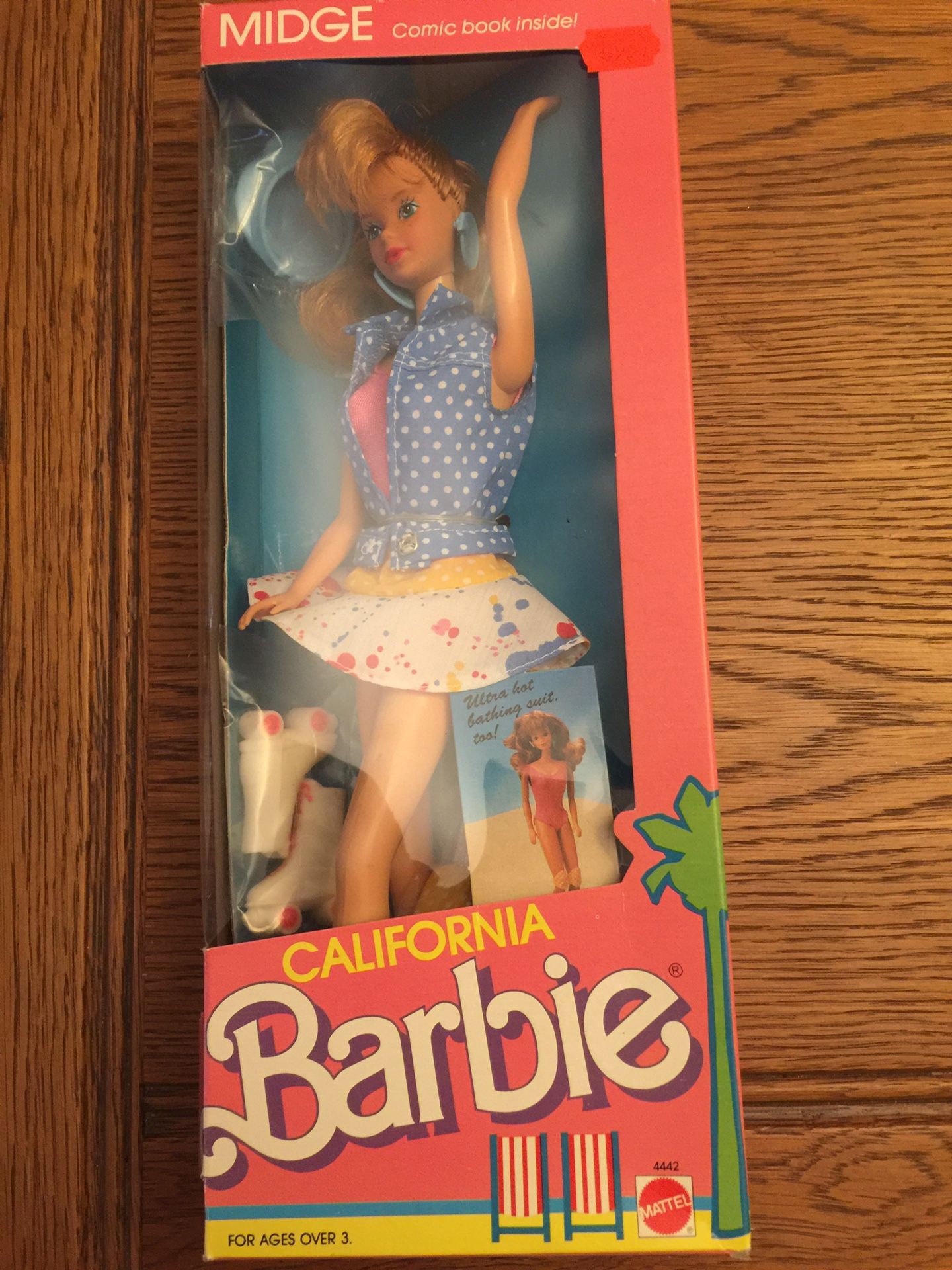 california barbie midge 1987 vintage