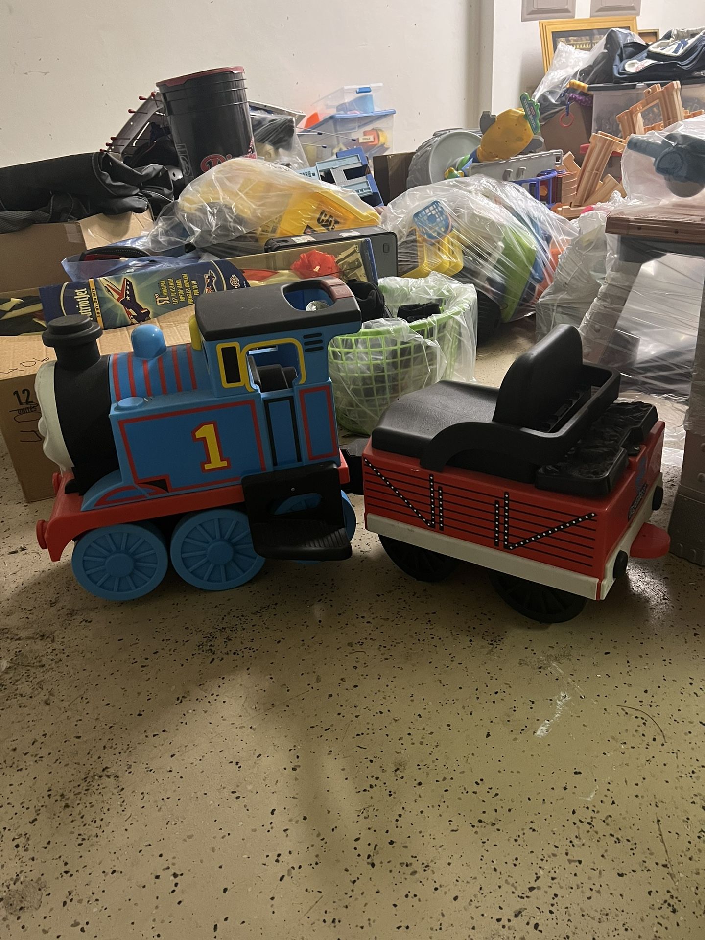 Kids Train Ride On With Tracks