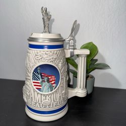 America the Beautiful Collectible Beer Stein