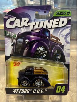 🔥 Car Tuned Series 10 Ford 2-Pack ‘47 C.O.E. & ‘68 F100 🔥