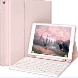 NEW Keyboard Case for iPad 9th/8th/7th Generation (WHITE)