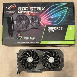 ASUS ROG Strix GeForce GTX 1660 Super Video Card GPU