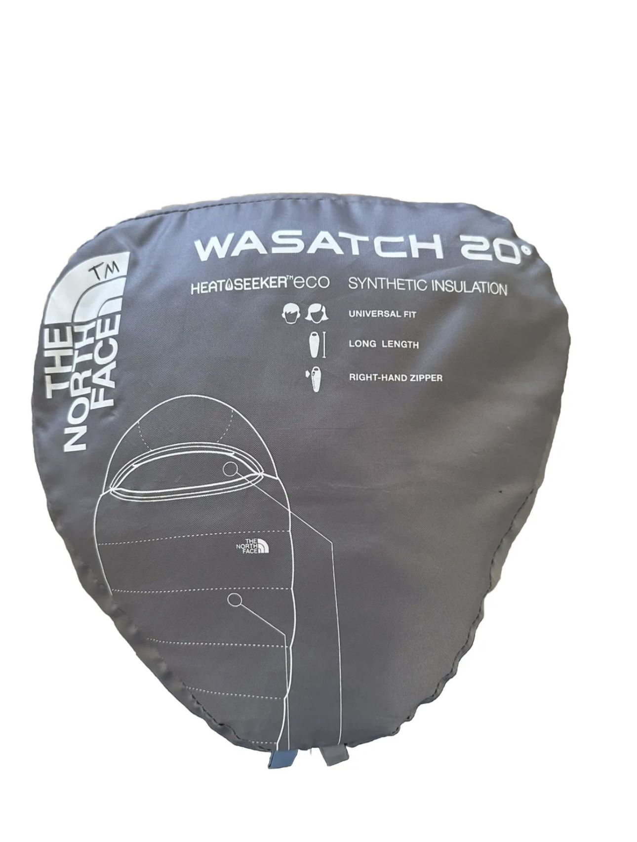 north face wasatch unisex sleeping bag 20 F Long