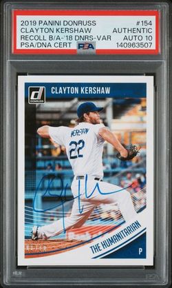 Clayton Kershaw PSA 10