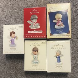 Vintage Hallmark Christmas Ornaments Collector Series Mary’s Angels
