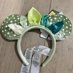 Disney D23 EXPO Tiana Ear Headband The Princess & the Frog By Color Me Courtney