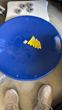 Snow disc sled