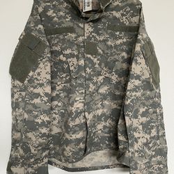 USGI Army ACU Camouflage Military Uniform Shirt Jacket 