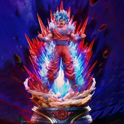 Super Saiyan Blue Kaio-Ken Goku – Dragon Ball Z GK Figure / Model Statue / Collectible Decor