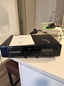 Sony TC-WE805S Pro-Grade Dual Tape Deck Dolby