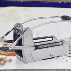 Progressive Deluxe Stainless Steel Frame Potato Cutter, French Fries Maker 