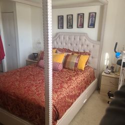 Fancy Canopy Bed Frame