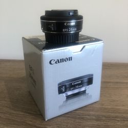 Canon EFS 24mm F2.8 STM