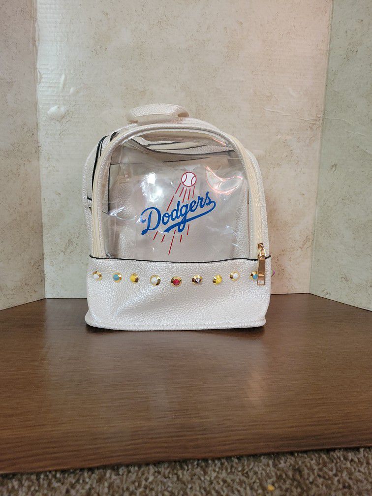 Dodgers Clear Transparent Stadium APPROVED Backpack for Sale in Norwalk, CA  - OfferUp
