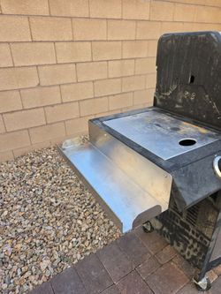"BBQ Shelf" Stainless Steel Spice Shelf Or Condiment Rack