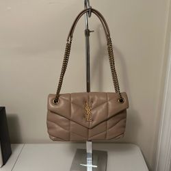 Saint Laurent  Puffer Toy Shoulder Bag in Quilted Lambskin
