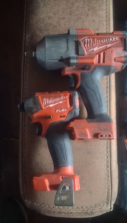 M18 18-Volt Lithium-Ion Brushless 1/2 in. High Torque Impact Wrench with Friction Ring  &  M18 DRILL (Tools-Only)