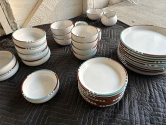 Vintage 80s Dining Set / Dansk Mesa Design Portugal and Japan