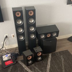6 Piece Surround Sound System