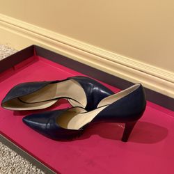 Franco sarto Navy Blue 2in Heels