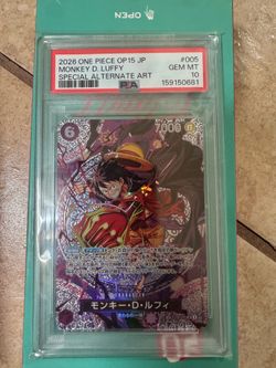 One Piece  Luffy PSA 10