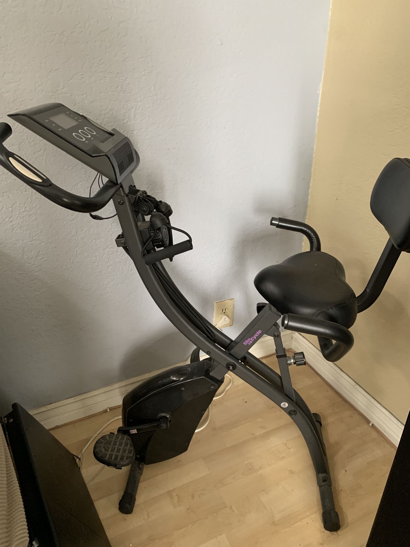 Slim Cycle Stationary Exercise Bike