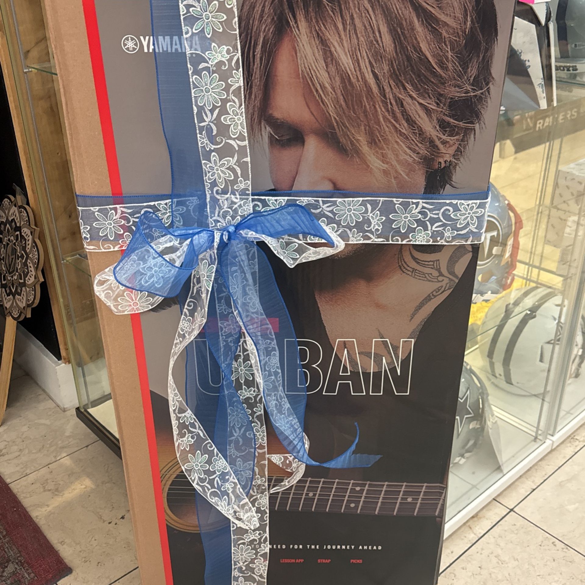 New Keith Urban guitar