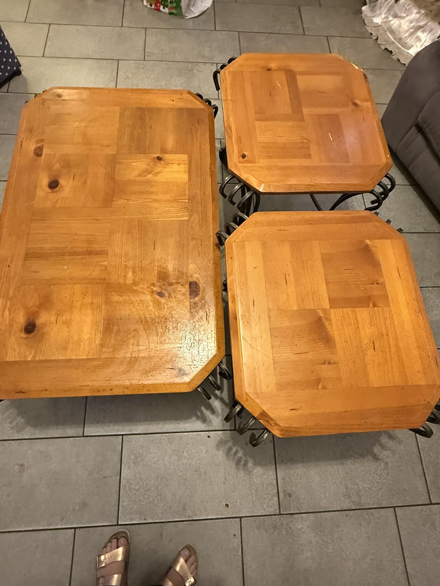 Coffee Table And SideTables