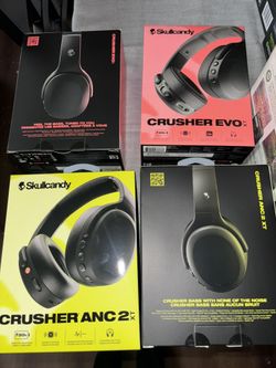 Crusher ANC 2 & EVO Headphones 