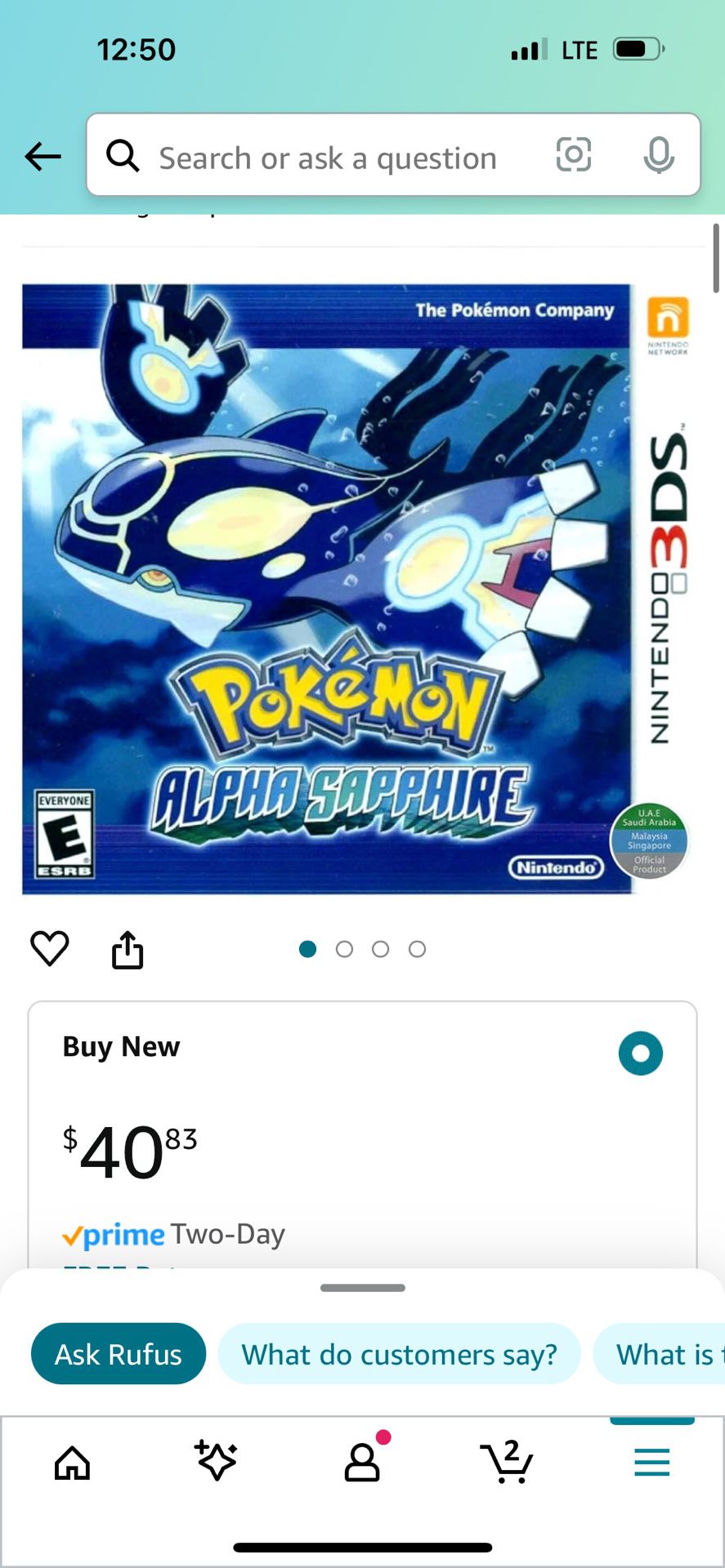 3DS Pokémon game 
