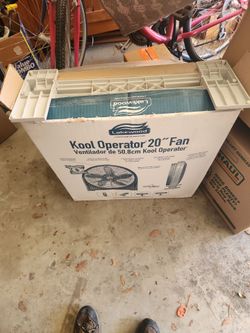 Brand new, in Box Lakewood Kool Operator 20" Fan