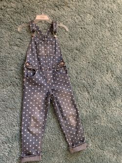 Little Girls Overalls Size 6X