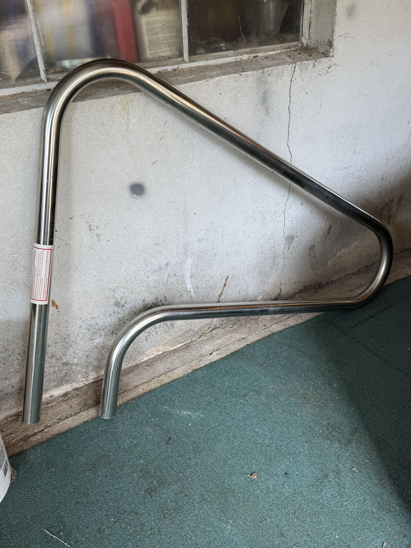 S.R. Smith DMS -100A .049 Stainless Steel 3 Bend Deck Mount Stair Rail