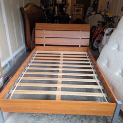 Full Bed Frame And Dresser Set