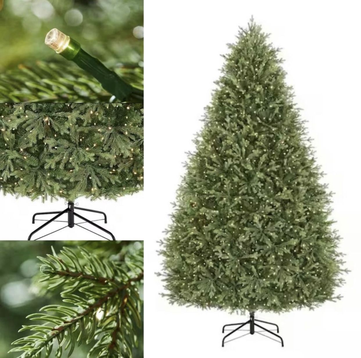 Home Decorators Collection 9 ft. Eastcastle Balsam Fir Artificial Christmas Tree Pre-Lit LED •Model#: 21HD10013