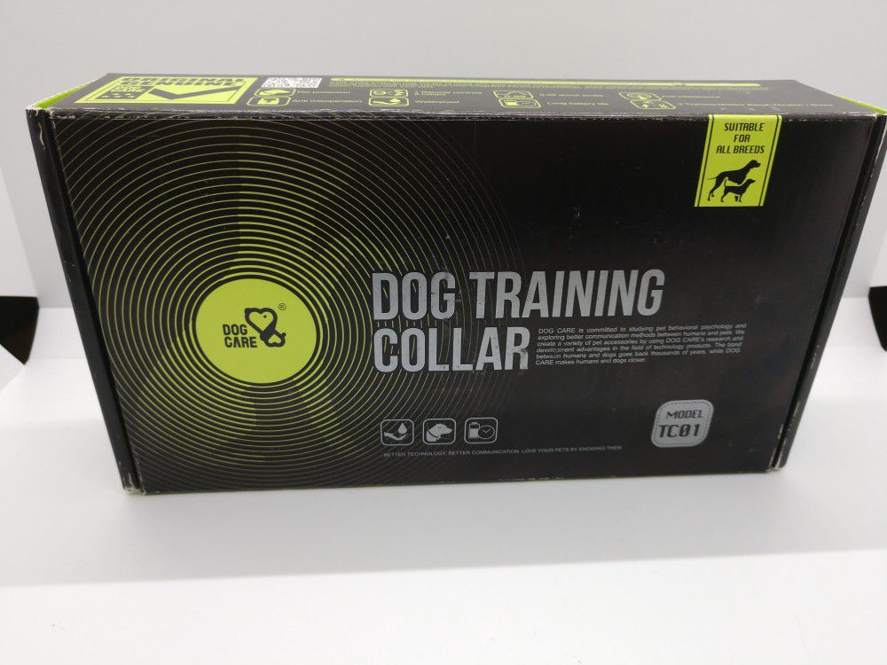 Dog Care (TC01) Dog Training Collar 1000ft Range Blue "New"