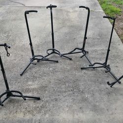 6 Guitar Stands