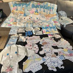 Hello Kitty, Cinnamon Roll Party Supplies