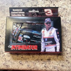 The Intimidator Playing Cards Ltd Ed. Tin