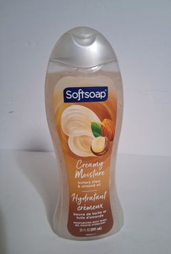 Shea and almond oil body wash