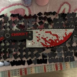 Chucky Knife, Bedazzled Purse