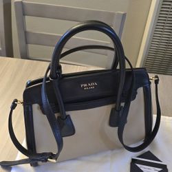 Prada Sapiano City Caff Two way Bag