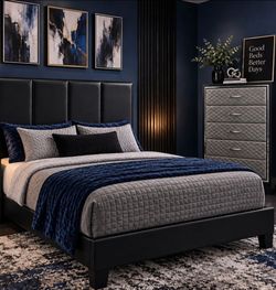 Free delivery! Brand new full size bedframe includes mattress set