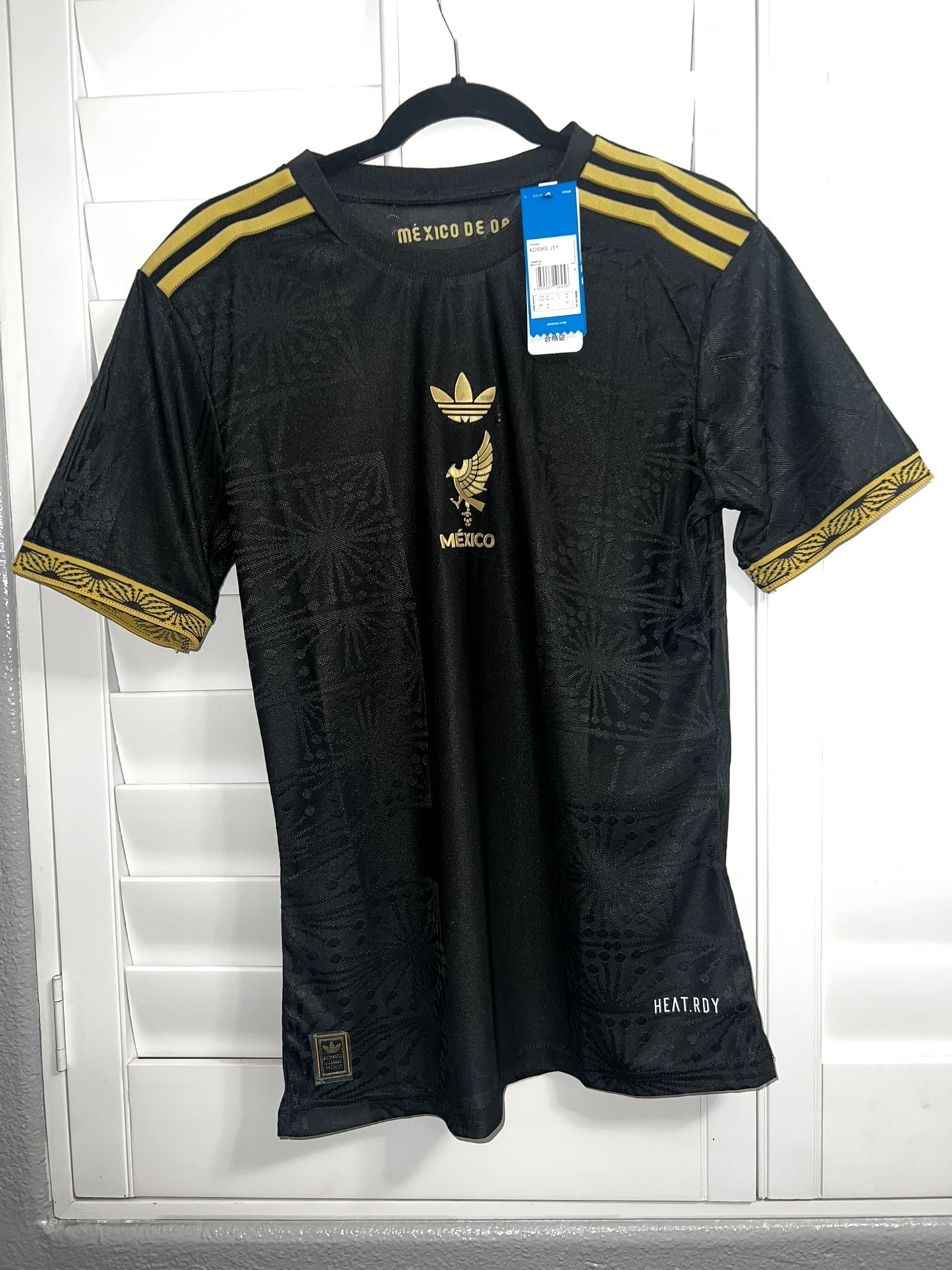 Mexico 2025 Black Gold Jersey 