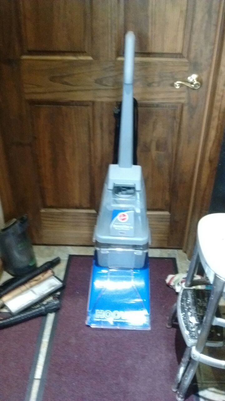 Hoover carpet cleaner deep cleaner upright used Straight section