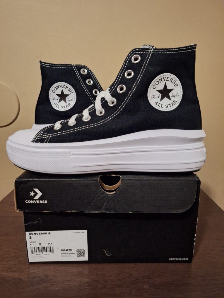 Converse Move Hi Platform Womens 8 or 8.5