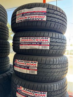 ✅📲215/55/17 vendo set de llantas nuevas América